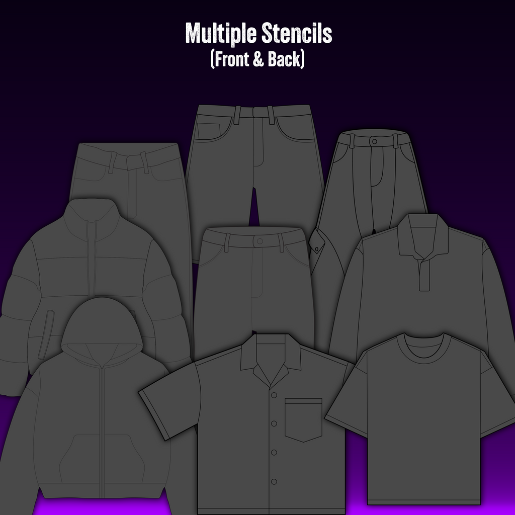 Angel Clothing Mock Up Pack (Procreate)