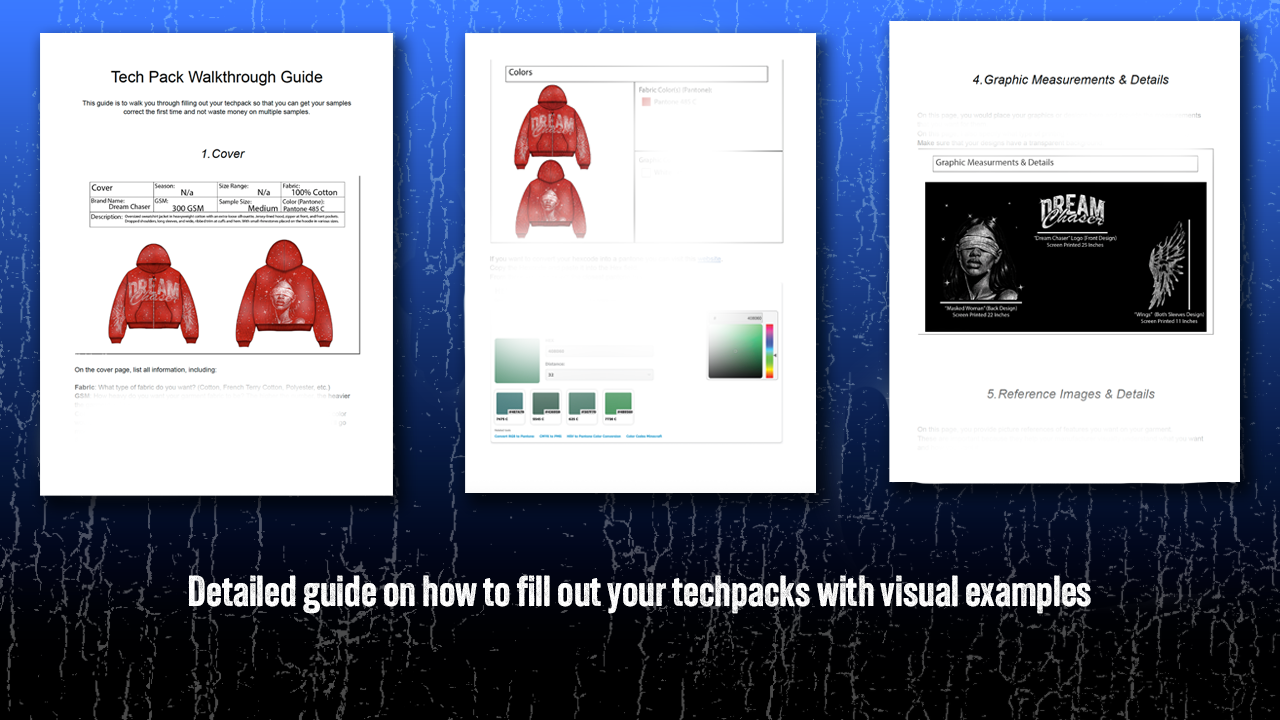 Techpack Template and Techpack Guide