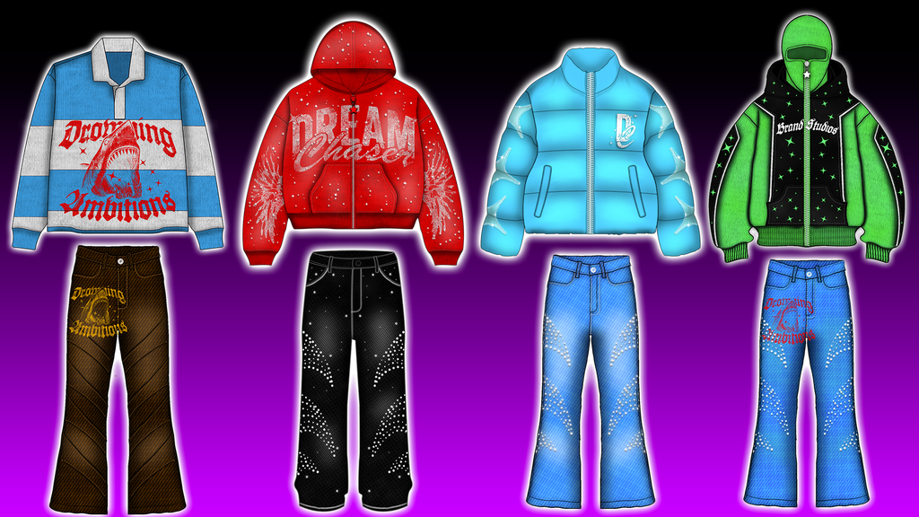Angel Clothing Mock Up Pack (Procreate)
