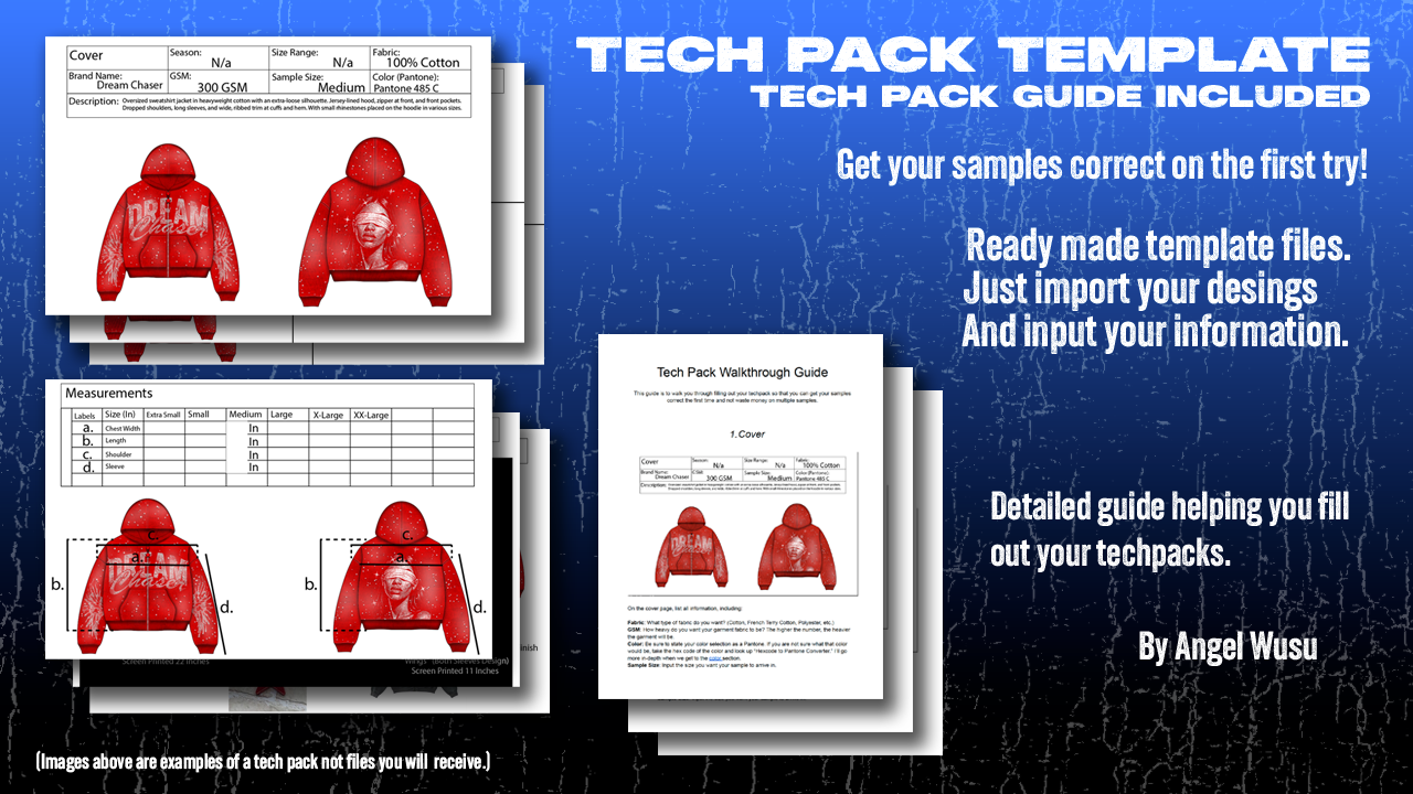 Techpack Template and Techpack Guide