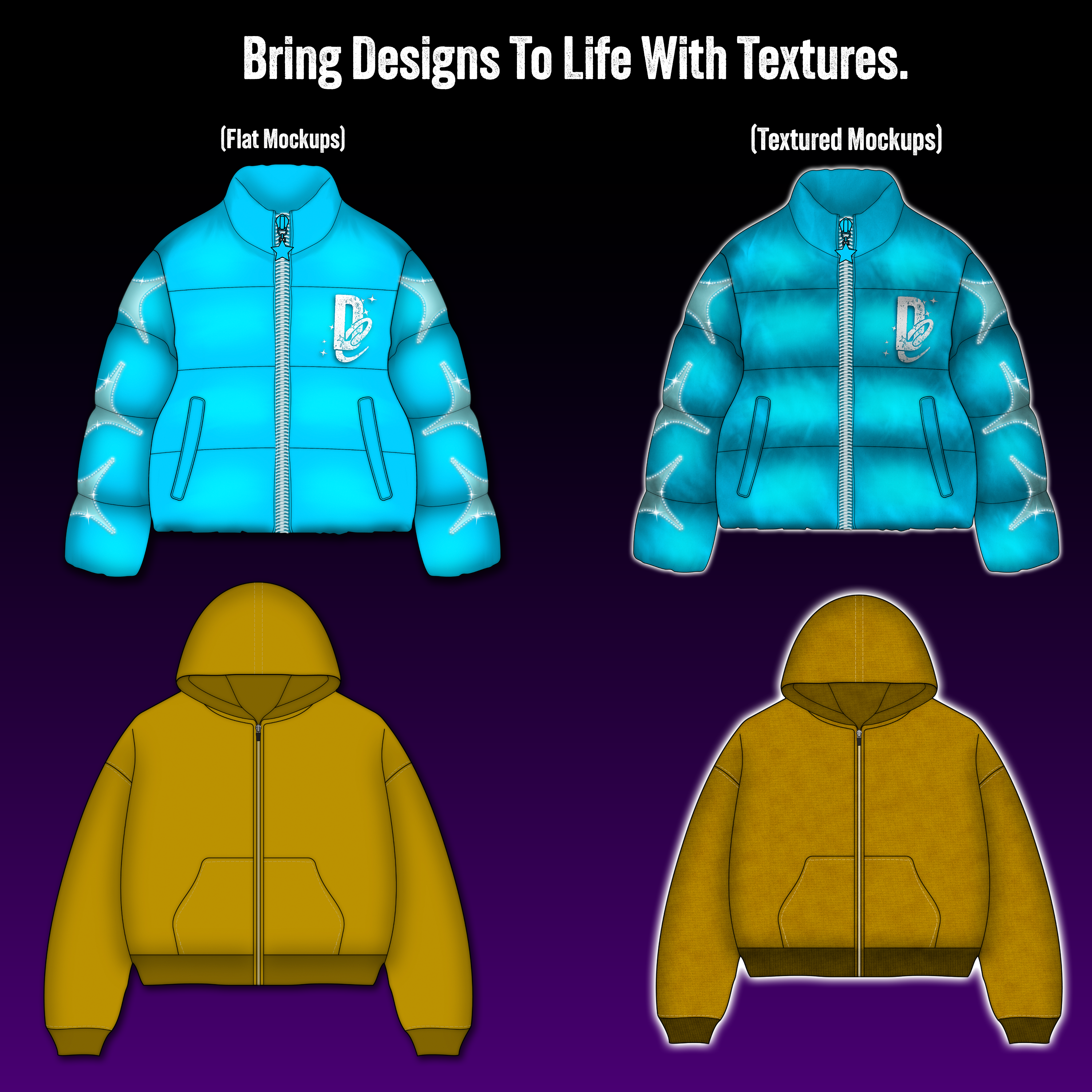 Angel Clothing Mock Up Pack (Procreate)